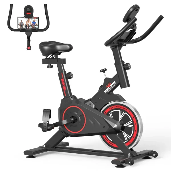 Cycling Bike with Silent Belt Drive for Cardio