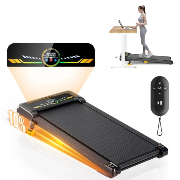 Portable Inclined Treadmill with Remote Control