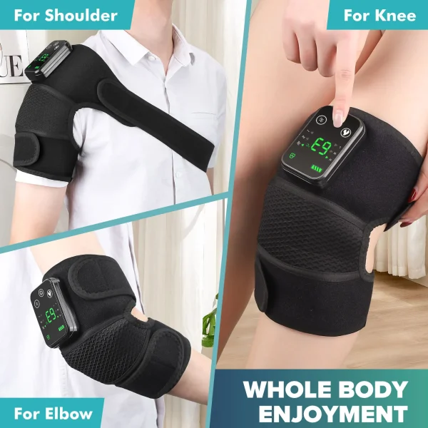 Electric Heated Massage Compress Neck Shoulder Knee