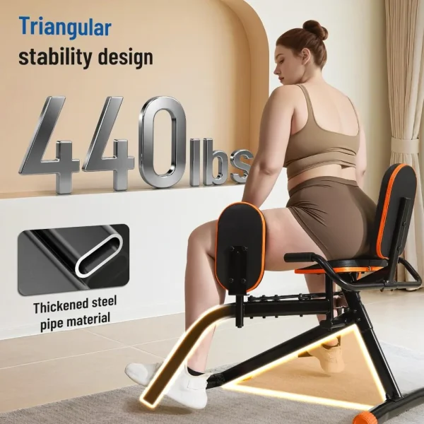 Hip Abductor Glute & Thigh Workout Machine