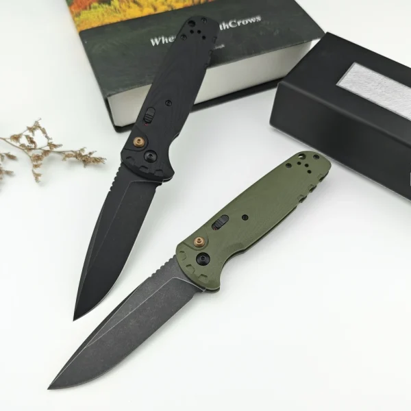 BM 4300 Folding Knife G10 Handle   Survival, EDC