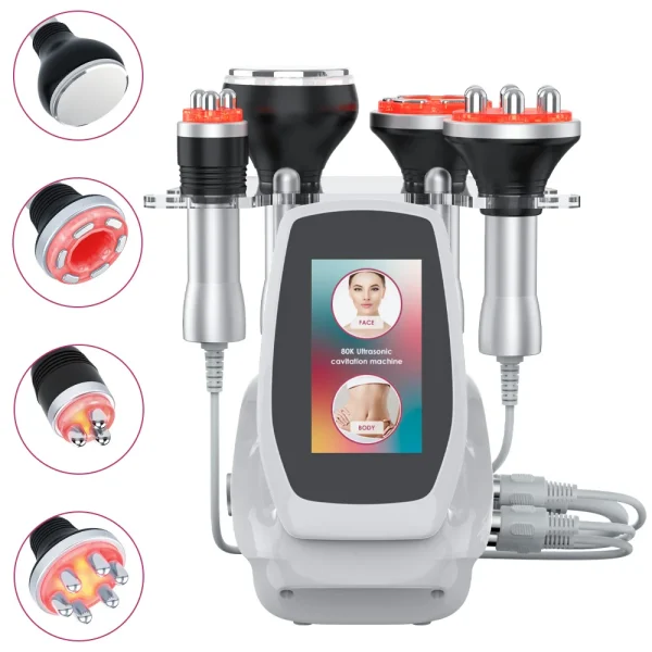 4in1 80K Cavitation Ultrasonic Body Slimming Machine