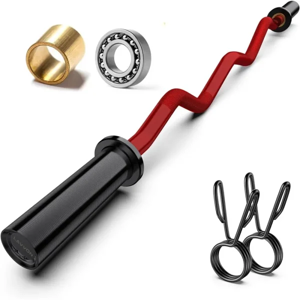 Curl Bar  Strength Training, 800lbs Capacity,