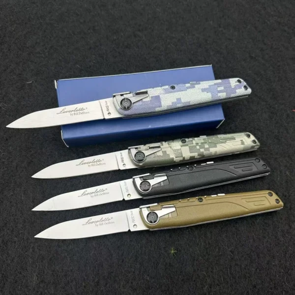 AKC Italian Pocket Knife ABS Handle 440C Blade EDC