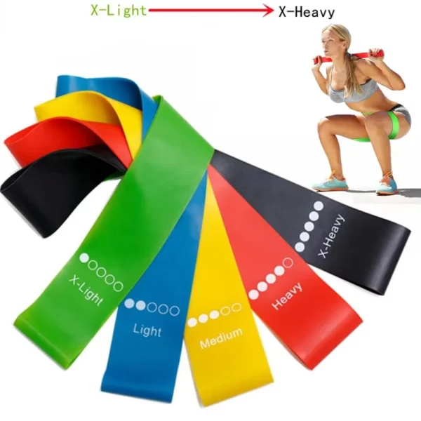 TPE Resistance Bands Set 5 Levels